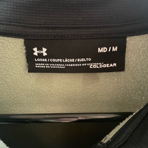 Men’s under armour 1/4 zip pull over - Picture 2 of 3
